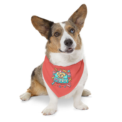Fun & Festive Puppy Party Bandana Collar - Pink