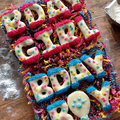 GIFT BOX of Bday Boy/Girl letter Birthday dog treat