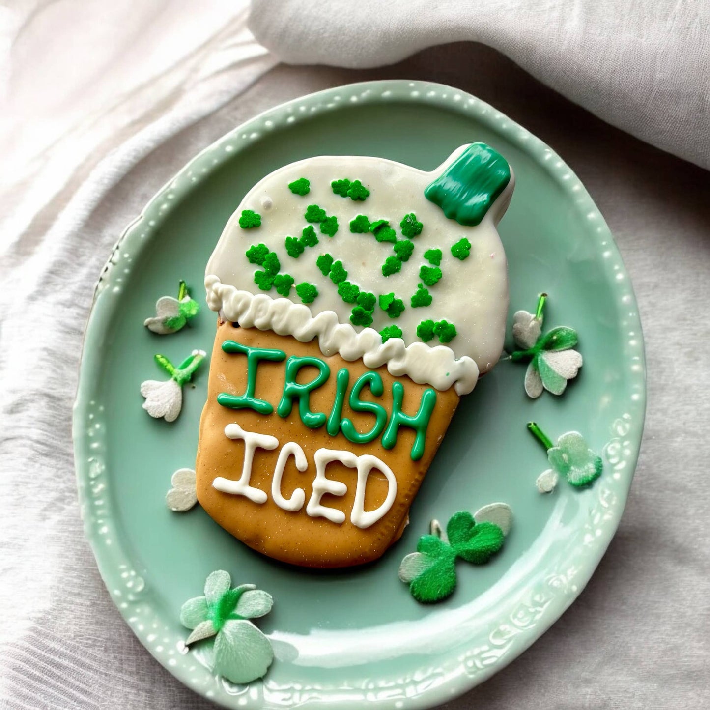 Iced Irish Coffee dog treats